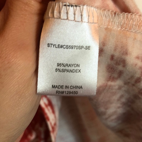 NWT XL Como Vintage Perfect Tee (hi lo style). - Picture 5 of 5